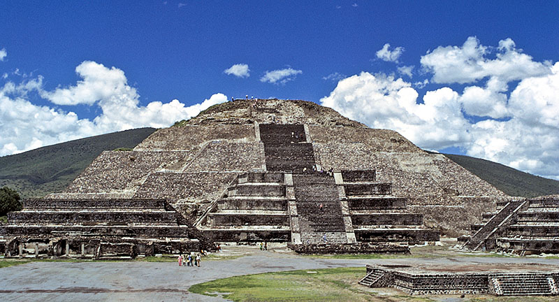 墨西哥特奧蒂華坎是世界文化遺產